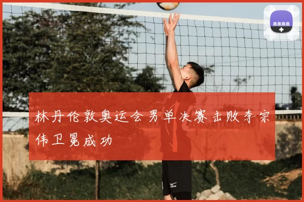 林丹伦敦奥运会男单决赛击败李宗伟卫冕成功